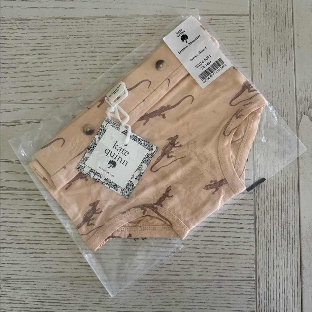 NWT Kate Quinn Tawny Lizard Bamboo Bloomer